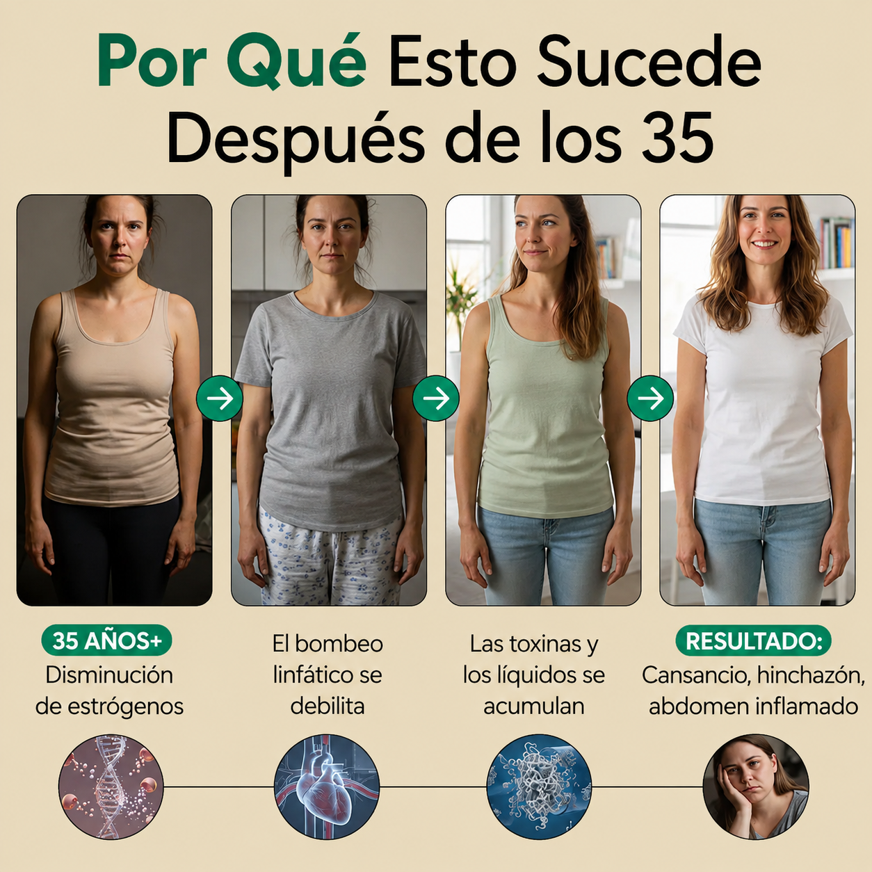 Sculptique™ | Cápsulas que Drenan Naturalmente la Hinchazón del Rostro, Abdomen y Piernas
