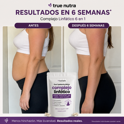 TrueNutra™ | Cápsulas que Drenan Naturalmente la Hinchazón del Rostro, Abdomen y Piernas